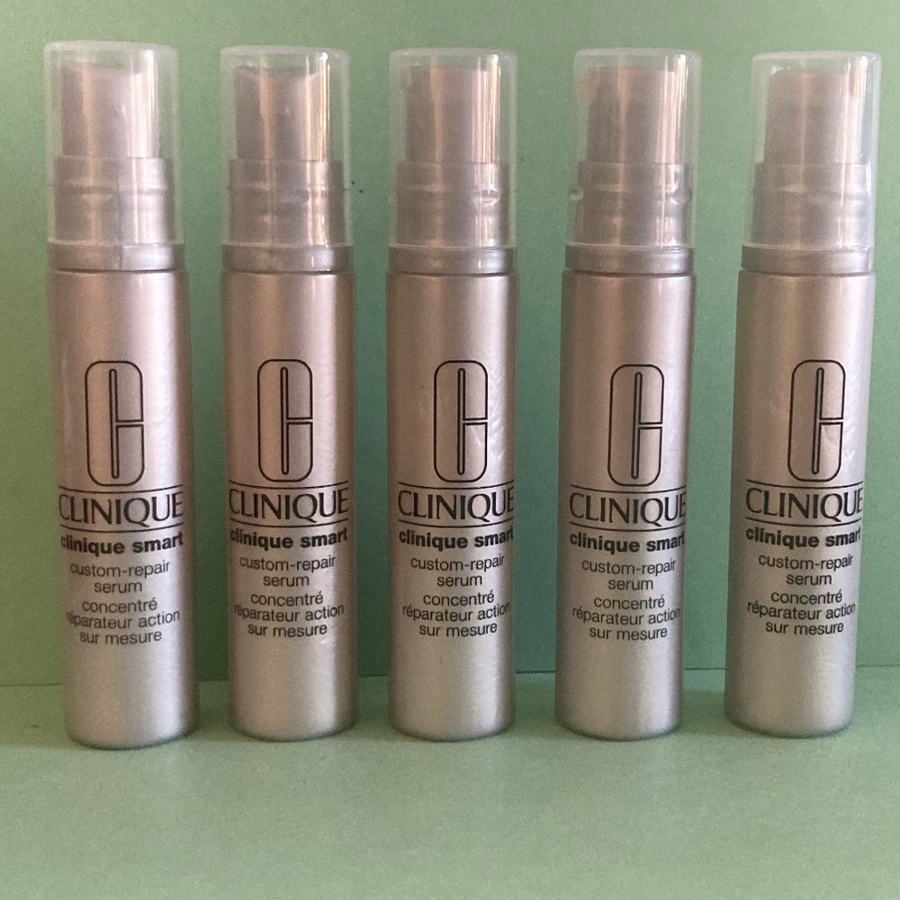 623 Lot of 5 Clinique Smart Custom Repair Serum .34oz/10ml Each New